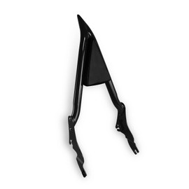 SWESGI Adjustable Sissy Bar for Harley 2009 Later Touring Quick Release Passenger Backrest for Road King Road Glide Street Glide Electra Glide Road King Ultra CVO Limited 22" (2009-up)