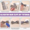 Selanusa Pinza Broche Pico De Garza Plano Para Cabello 5.5