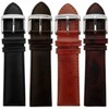 Genuine English Calf Grain Leather Watch Strap Band Mens Padded