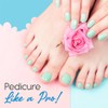 Flowery Pro Pedicura Kit completo de herramientas de pedicura para