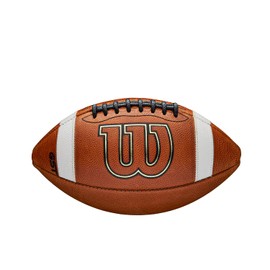 Wilson GST Leather Game Football
