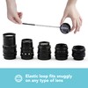 Foto&Tech Foto&Tech Camera Lens Cap Leash with Elastic String, Compatible