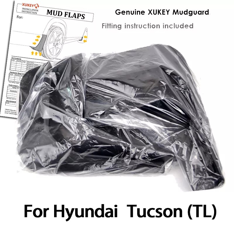 XUKEY 4 x For Hyundai Tucson TL 2016-2021 Mud Flaps