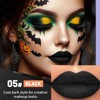 6 Colors Matte Lipstick Set, Dark Red Purple Black Lipstick