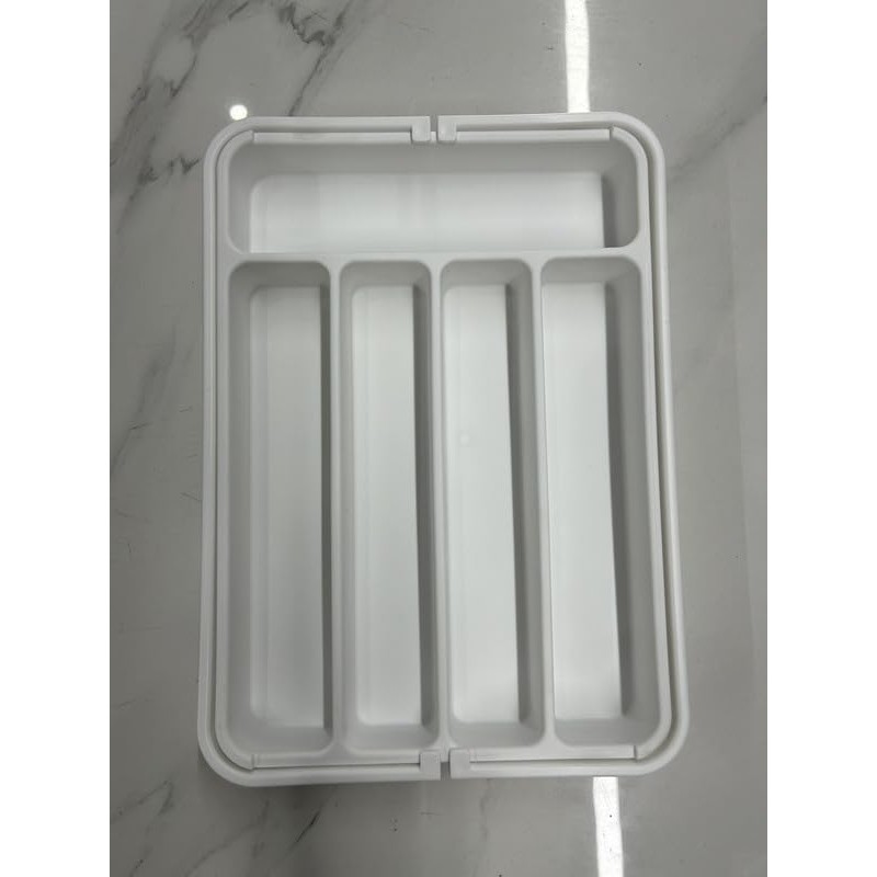 Aujen Cutlery Tray for Drawers, Removable, Expandable, Practical Drawer Insert,