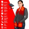 ActionHeat 5V Battery Heated Fleece Scarf with Built-in Heating Panels,
