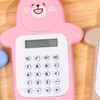 Cute Mini Cartoon Calculator Bear Style Lightweight 8 Digit Portable