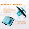 30PCS Blue Rocker Molding Retainer Clip Compatible with Hyundai Kia