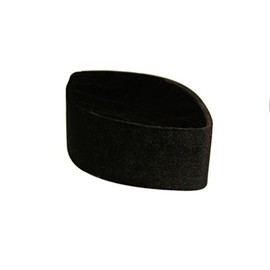 Oga Faaji African Native Hat Foldable Velvet Hat Black, Extra Large: 24 5/8”…