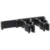 ERNST 3/8-Inch Side Mount Ratchet and Extension Holder, Black