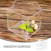Operitacx 10pcs Small Acrylic Boxes with Lids Clear Acrylic Plastic