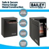 Wall-Mounted Modern Locking Mailbox from Bailey Boxes: Enhance Your Home