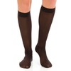 Berkshire womens Trend Opaque - Sandalfoot 6424 Trouser Sock, Chocolate