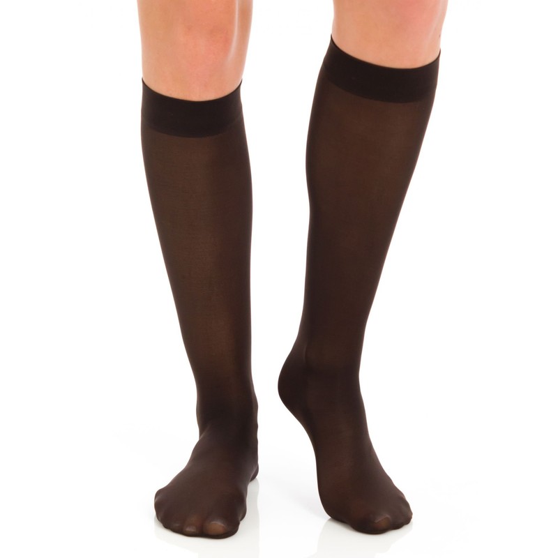 Berkshire womens Trend Opaque - Sandalfoot 6424 Trouser Sock, Chocolate