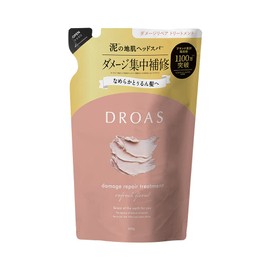 DROAS DRORAS | Renewal [Damage Repair] Treatment, 12.3 oz (350 g), Refresh Floral Scent, Damage, Mud, Fluffy, Moist & Collective, Damage Care, Finger