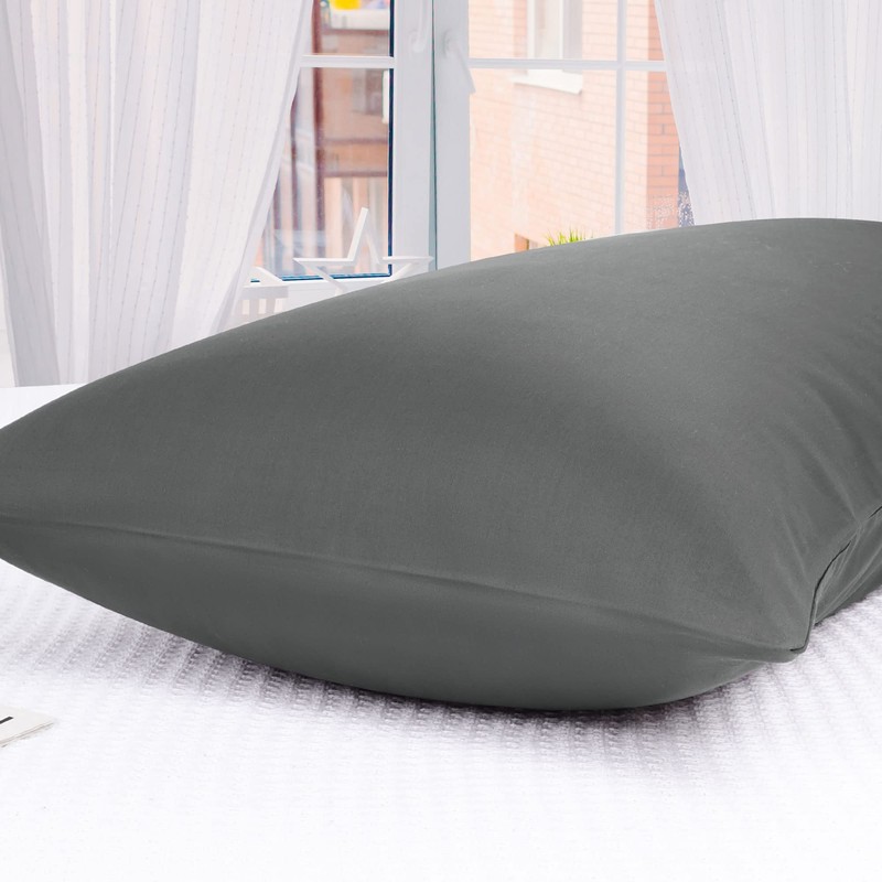 PiccoCasa Body Pillow Cover, Hug Pillow Cover, 100% Cotton, Envelope