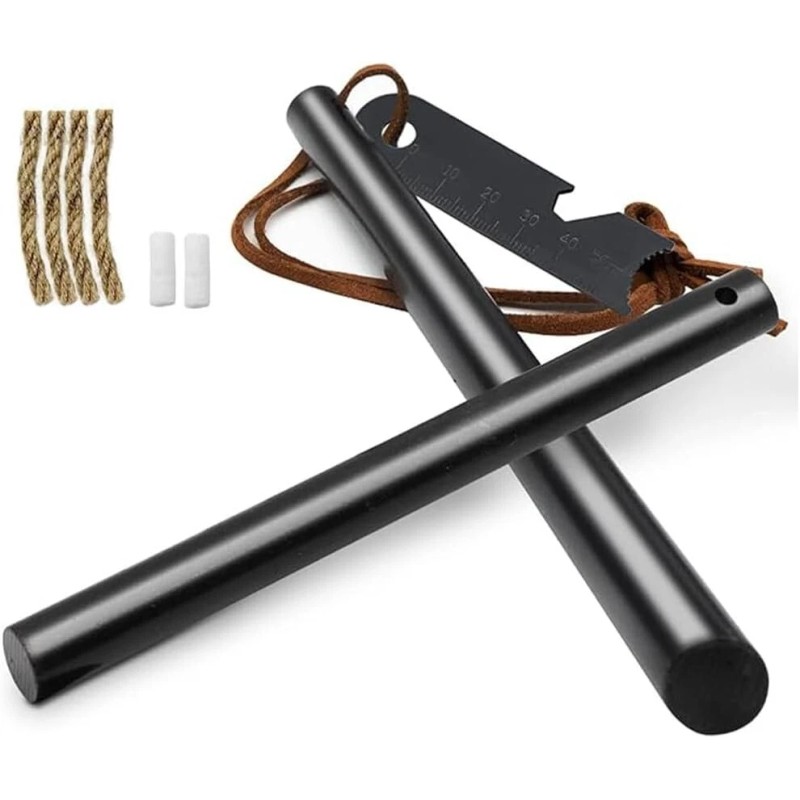 Fire Starter Survival Tool Kit: Ferro Rod & Multi-Tool for
