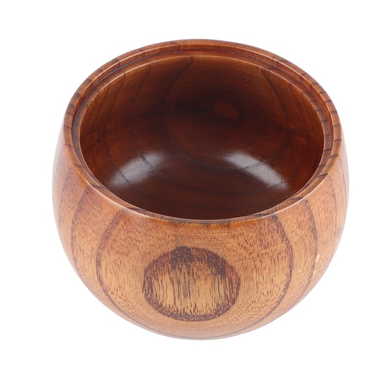 1Pc Solid Wood Spice Jar Seasoning Pot Sugar Bowl with