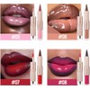 Lápiz de Labios y Pintalabios Líquido 2 en 1 con