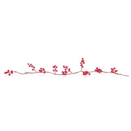 Toyland® 90cm (35 inches) Red Berry Garland - Christmas Decoration - Home Decoration