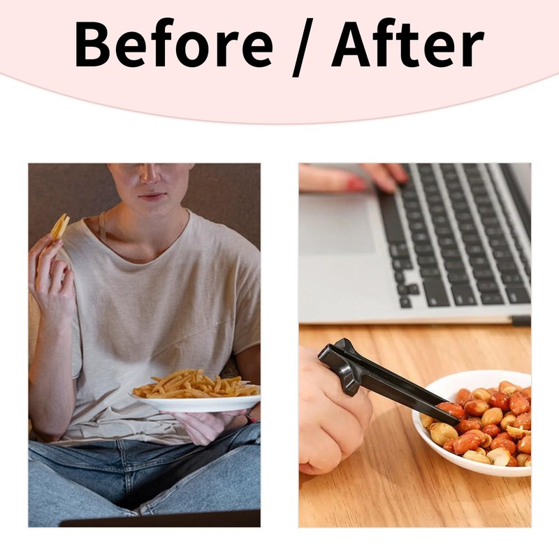 8 Stück Fingerstäbchen für Gamer,Stäbchen zum Essen,Gaming Gadgets,Snack Fingerstäbchen,Hand-Free Snack