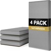 TONOR 4 PCS Large Acoustic Panel, 23.6″ * 11.8″ *