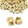 Threaded Insert, Press-in Nuts, Brass Embedding Nuts, Knurled Nuts, Threaded
