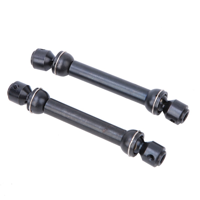 2pcs Telescopic Metal Drive Shaft Fit for SCX10 D90 RC