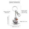 Rubber Ducky Keychain Bling Bag Charm Happy Rubber Duck Rhinestone
