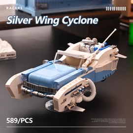 DUANT Technik Car Kit, 589 Clamping Blocks Technology Sports Car Toy with Container Display Box Model Car Collection