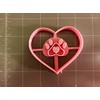 Heart in Heart Dog Paw Cookie Cutter