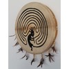 Shamanic Drum 35 cm Printed