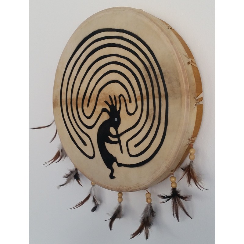 Shamanic Drum 35 cm Printed