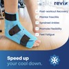 REVIX Large Ankle Ice Pack for Foot Discomfort, Reusable Gel