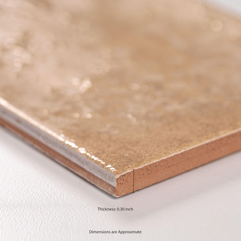 MSI Clayhaven Copperstone 4 in. x 12 in. Matte Porcelain