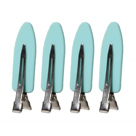 BACKSTAGE PRO. NO BEND NO CREASE HAIR CLIPS, PROFESSIONAL HAIR STYLING TOOL (PINK - 6 PACK)