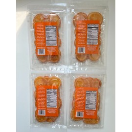 Trader Joe's NEW 4 Packs TRADER JOE'S Orange Slices Sweetened Dried Fruit Snacks 5.3 OZ Each
