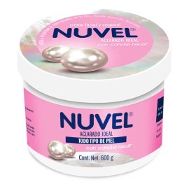 C-Crema Corporal Nuvel Aclarado Ideal con Concha Nácar 600g.