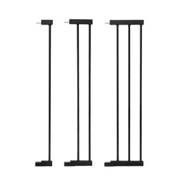 COMOMY 36" Tall Extentions for Pressure Mounted Pet Gate, 2.75", 5.5" and 8.25" Width Extensions, Only for COMOMY 36" Pet/Dog Gate, (Black)