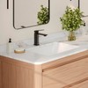 Stylish Bathroom Sink 20 3/4 x 15.5 Inch Ceramic Porcelain