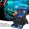IBVIVIC DJ Cable File Bag with 6 Detachable Dividers High