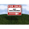 PET ENCLOSURES For Sale White Red Black Right Arrow 1