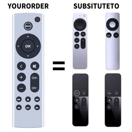For Apple Newest IR Remote For Apple TV 4K/ Gen 1 2 3 4/ HD A2843 A2737 A2169 A1842 A1625