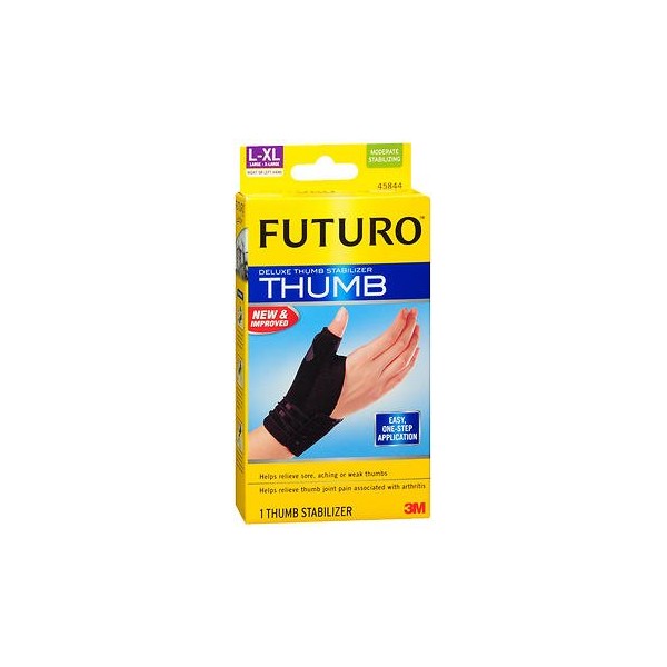 Futuro Deluxe Thumb Stabilizer L-XL Moderate, 45844EN - 1 each, Pack of 4