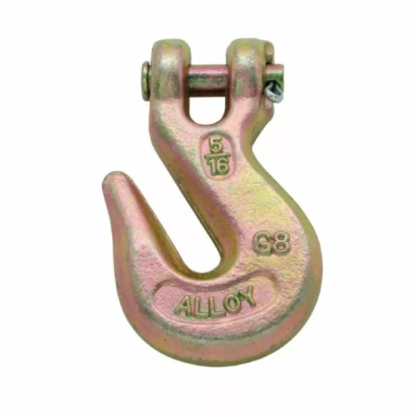 UNICATCH G80-HI TEST CLEVIS ZINC GRAB HOOKS 3/8" 2/PK. W/L/L