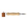 Everhard Double-end Silicone Seam/Brass Detail Roller Made in USA MR13140