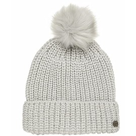 Tamaris Women's Zator Bobble Hat, Medium Grey Melange