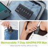 AUVON XL Pill Organizer 7-Day AM PM Box – Large