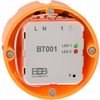 Thermostat Room Thermostat Flush-Mounted Radio Receiver Socket for Infrared Heating