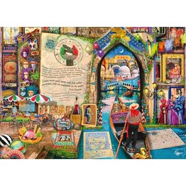 Schmidt Spiele 58597 Memories of Venice, Aimee Steward, 1000 Piece Jigsaw Puzzle